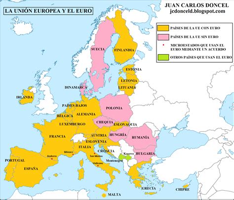 MAPAS DE LA UNIÓN EUROPEA