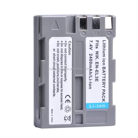 7.2v Digital En-el3e Battery Rechargeable Li-ion Battery For Nikon D700 ...