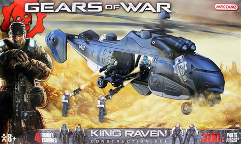 Meccano Gears of War C.O.G King Raven Helicopter Images at Mighty Ape ...