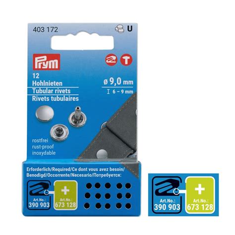 Prym Hohlnieten Mm F R Vario Creative Tool Kurzwarenland De