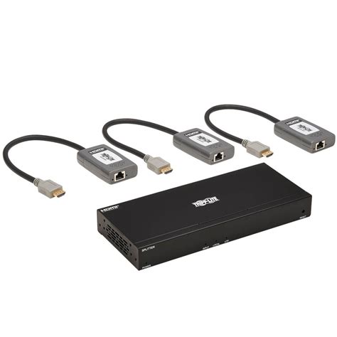 Tripp Lite B A Bhph Port Hdmi Over Cat Extender Kit Splitter