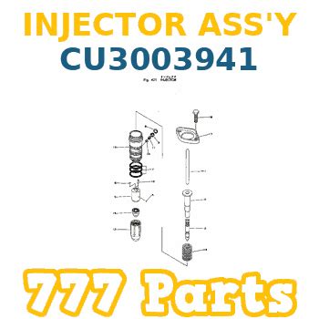 CU Komatsu INJECTOR ASS Y