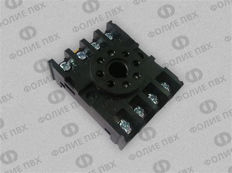 Колодка на DIN-рейку реле 8-контактная – TVCH-stanki.com