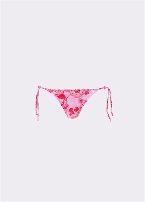 Slip Bikini Con Stampa Floreale BROWNIE