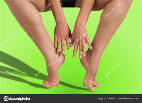 Nice Ass Sexy Woman Cotton Underwear Perfect Curves Stock Photo Ekina1 141094046