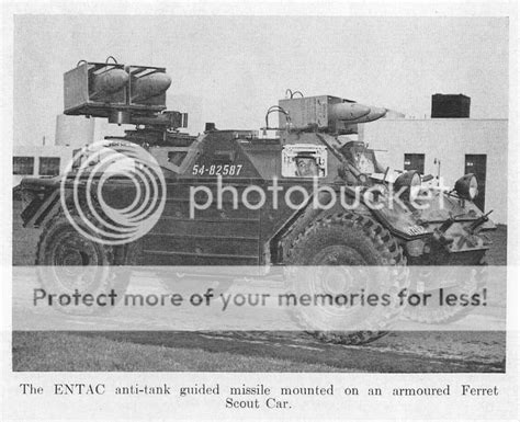 Canadian Ferret Scout Car With Entac Missile System Photo By Exspy