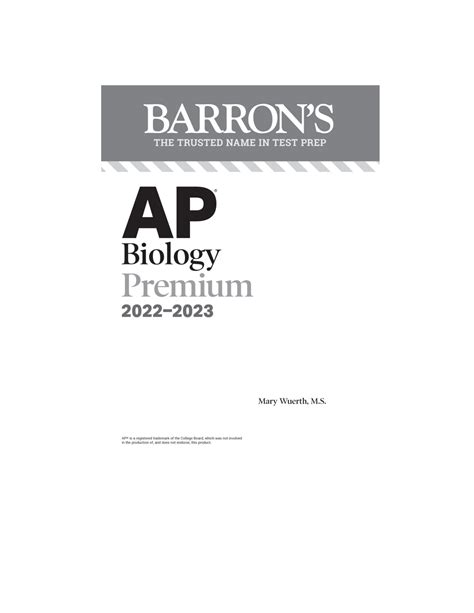 AP Biology Premium, 2022-2023 – E-books Max30