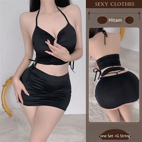 Jual Lingerie Hot Sexy Binal Baju Tidur Wanita Lingerie Set A Shopee Indonesia