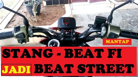 Modif Stang Honda Beat Fi Jadi Beat Street Youtube