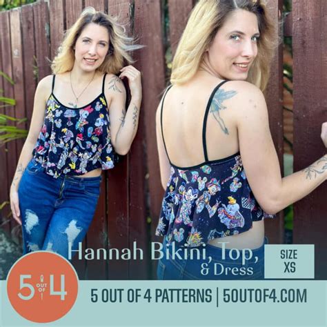 Hannah Bikini Top And Dress 5 Out Of 4 Patterns