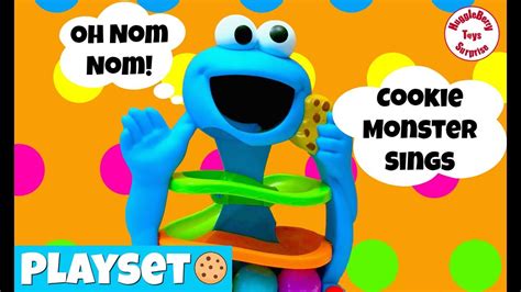 Sesame Street Cookie Monster Eggs Surprise Cookie Monster Song Youtube