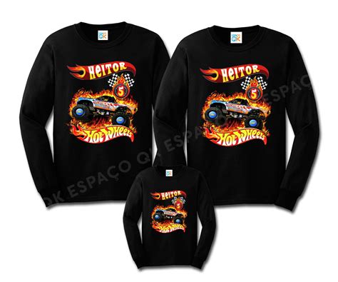 Kit Família Hot Wheels Monster Truck ml 3 Elo7