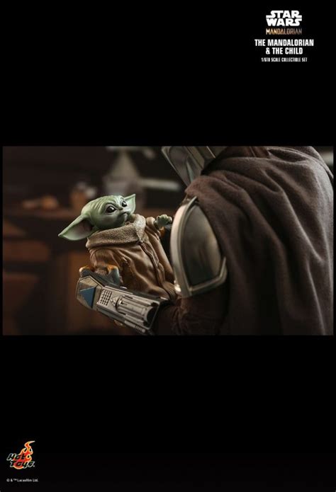Hot Toys Mando Is Ready With Full Beskar Armour Baby Yoda By His Side