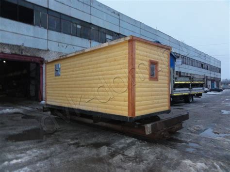 Готовая баня 6х2.3 Лука из профилированного бруса