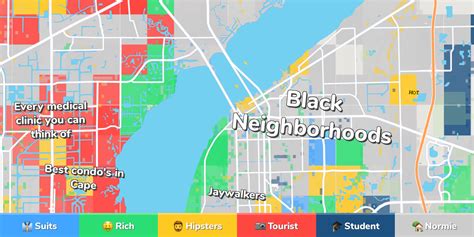 Fort Myers Neighborhood Map