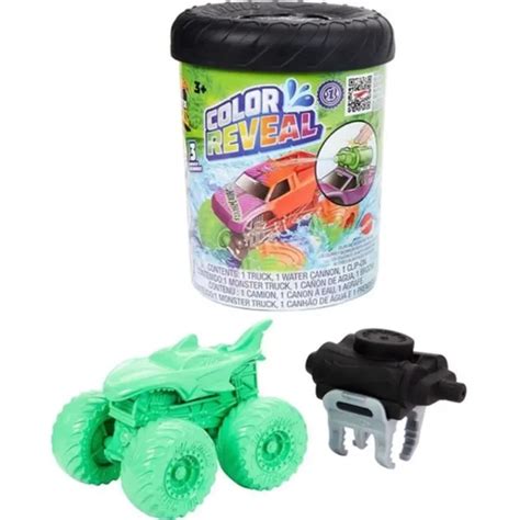 Hot Wheels Monster Trucks Color Reveal Sorpresa Tu Comercio