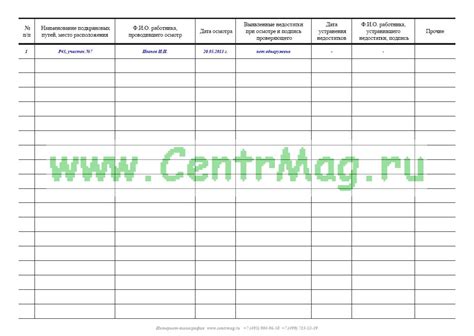 Журнал периодических осмотров подкрановых путей - купить в интернет ...