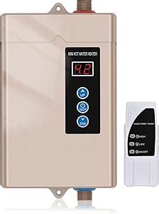 Antuony W Tankless Electric Water Heater V Under Sink On Demand Instant Hot Water Heater