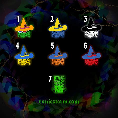 The Bmss Totenwitch Metal Pins Runic Storm