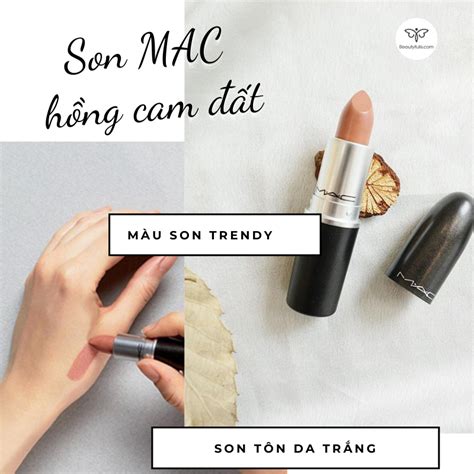 Son MAC Yash 631 Hồng Cam Đất Siêu Hot Hút Ánh Nhìn