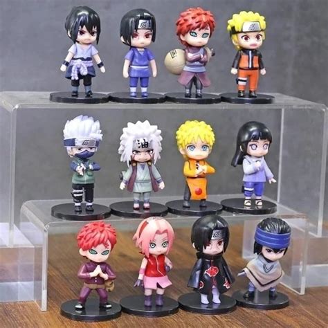 Naruto Colection Miniaturas De Coleção Minifigure De Ação Bonecos