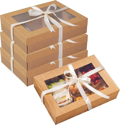 Amazon Sets Kraft Picnic Box Set Disposable Brown Kraft Paper