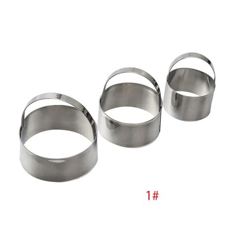 Нержавеющая сталь прочный круглые формы для выпечки с ручкой печенья ...