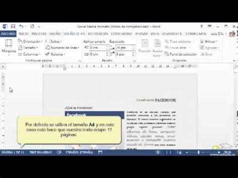 Curso De Word Configurar P Gina Youtube