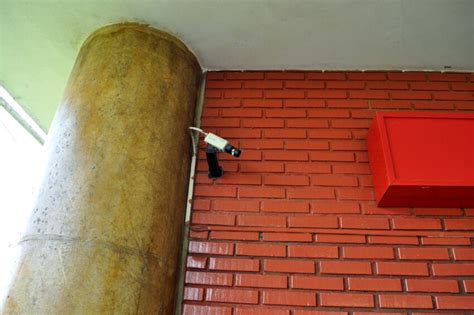 Free picture: security, camera, wall