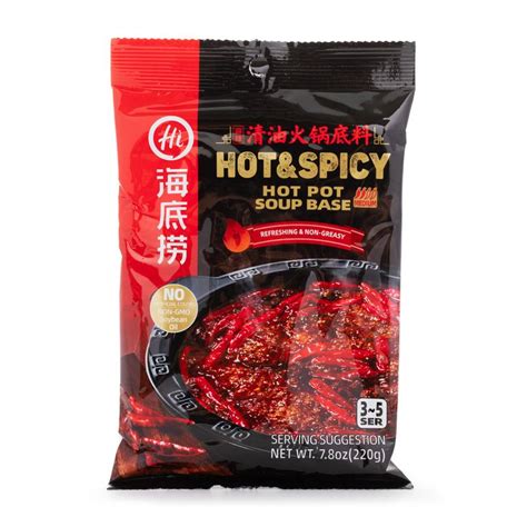 Haidilao Hot Pot Seasoning Soup Base Spicy Flavor By Weee Hot Pot Spicy Seasonings
