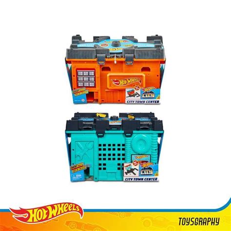 Jual Hot Wheels CITY TOWN CENTER Hotwheels Track Set Builder Playset Di Seller Toysgraphy