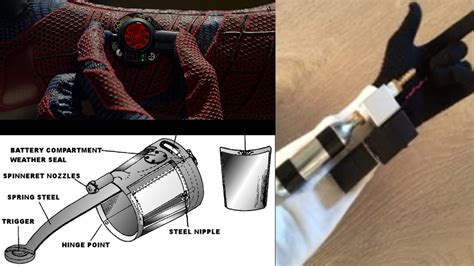 Веб шутеры человека паука схема - Фото подборки