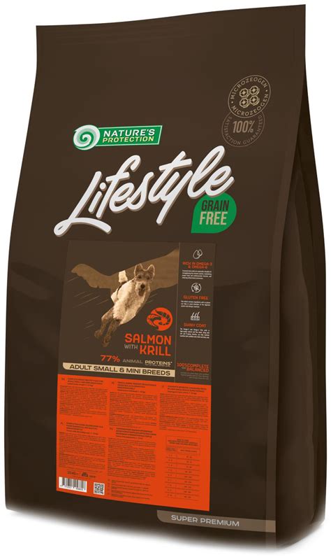 Купить Сухой беззерновой корм для собак Nature's Protection Lifestyle ...