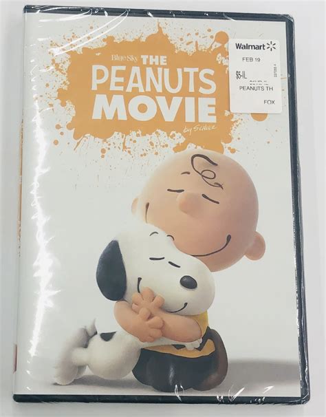 The Peanuts Movie Standard Widescreen Dvd