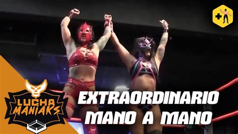 Mano A Mano Sexy Star Vs Flammer Lucha Maniaks Youtube