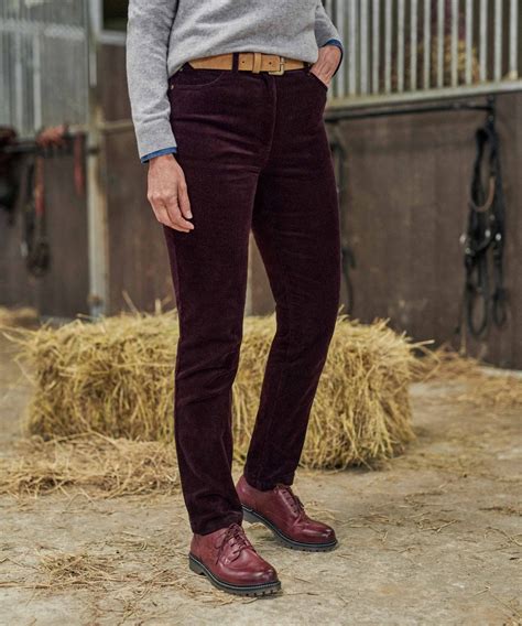 Organic Cotton Cord Jeans Ladies Corduroy Trousers Moshulu