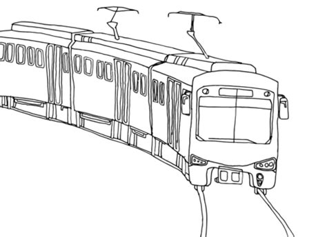 Desenho De Trem Da Cidade Para Colorir Explore O Emocionante Jogo