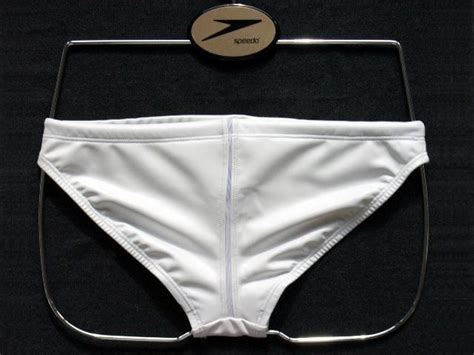 Mizuno Men S Swimwear WaterPolo Bikini White 01