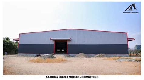 Steel Industrial Prefabricated Factory Shed For Commercial At Rs