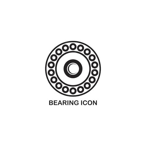 Premium Vector | Bearing icon vector