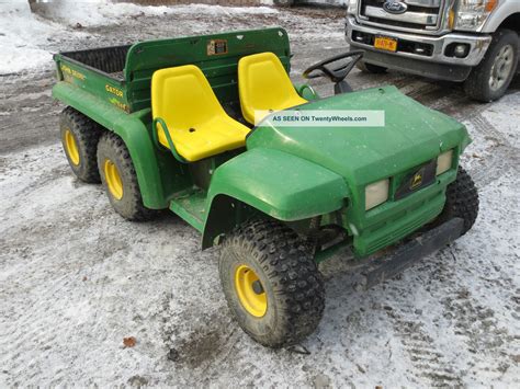 John Deere Gator 4x6 4x4 Gas Kawasaki Dump Utility Mini Truck Utv Atv