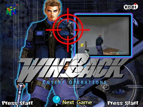 Winback Covert Operations Usan64 Game Themes 43 Hyperspin