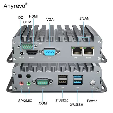 Intel Celeron N2810 N2840 J1900 Fanlses Mini PC ESXI AES-NI Soft Router ...