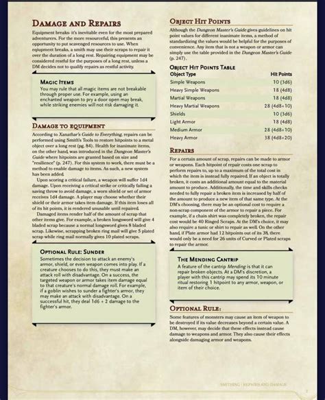 Dungeons And Dragons Rules Dungeons And Dragons Homebrew Dnd Skills