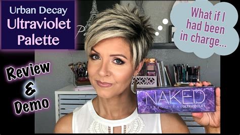 UD Naked Ultraviolet Palette Review Demo What Would I Do Differently YouTube