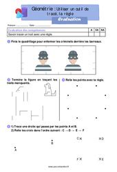 Evaluation R Gle Compas Querre Ce Bilan Et Controle Corrig