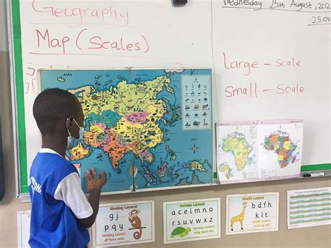 Geography Lesson – Maps – Galaxy International School