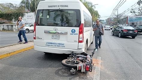 Choque Entre Moto Y Camioneta Deja Un Lesionado En Bulevar C Rdoba Fort N