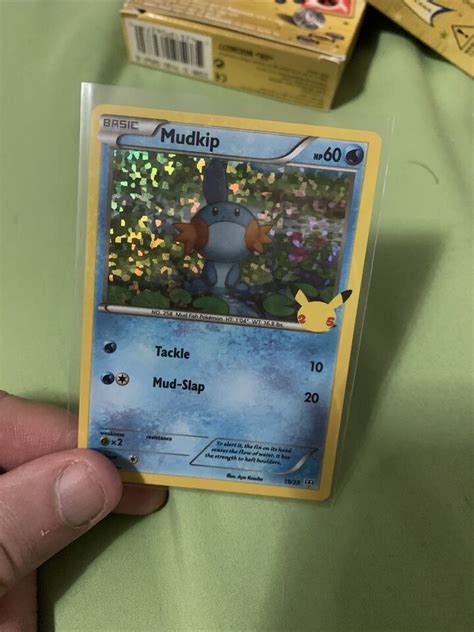 2021 Pokémon Mudkip 19 Holo McDonalds 25th Anniversary Promo