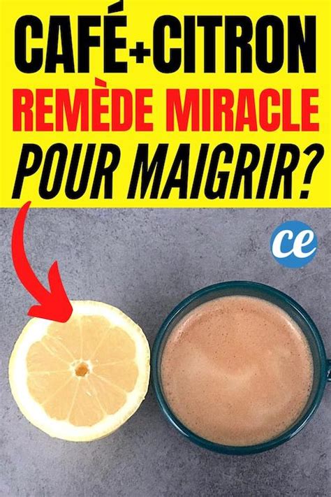 Café Citron Ce Mélange Permet il Vraiment de Perdre du Poids